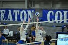 VB vs MHC  Wheaton Women's Volleyball vs Mount Holyoke College. - Photo by Keith Nordstrom : Wheaton, Volleyball, VB